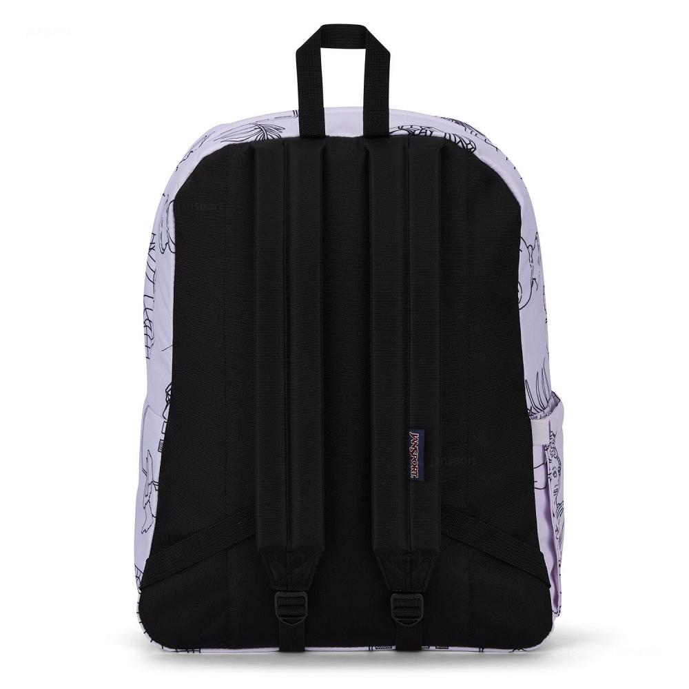 JanSport SuperBreak® School Backpacks Purple | Ireland_JS582