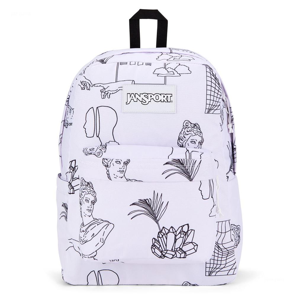 JanSport SuperBreak® School Backpacks Purple | Ireland_JS582