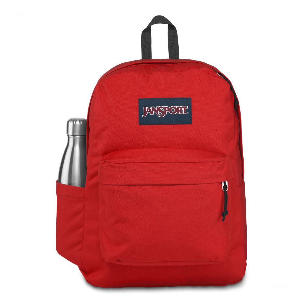 JanSport SuperBreak® School Backpacks Red | Ireland_JS505