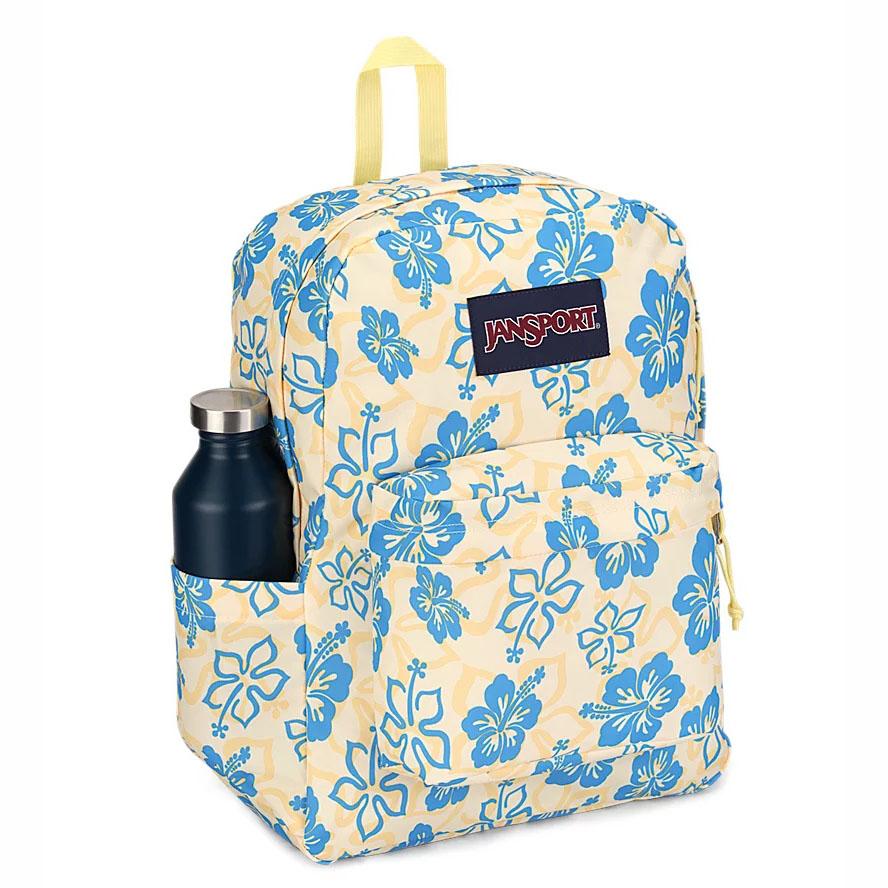 JanSport SuperBreak® School Backpacks Yellow / Blue | Ireland_JS532