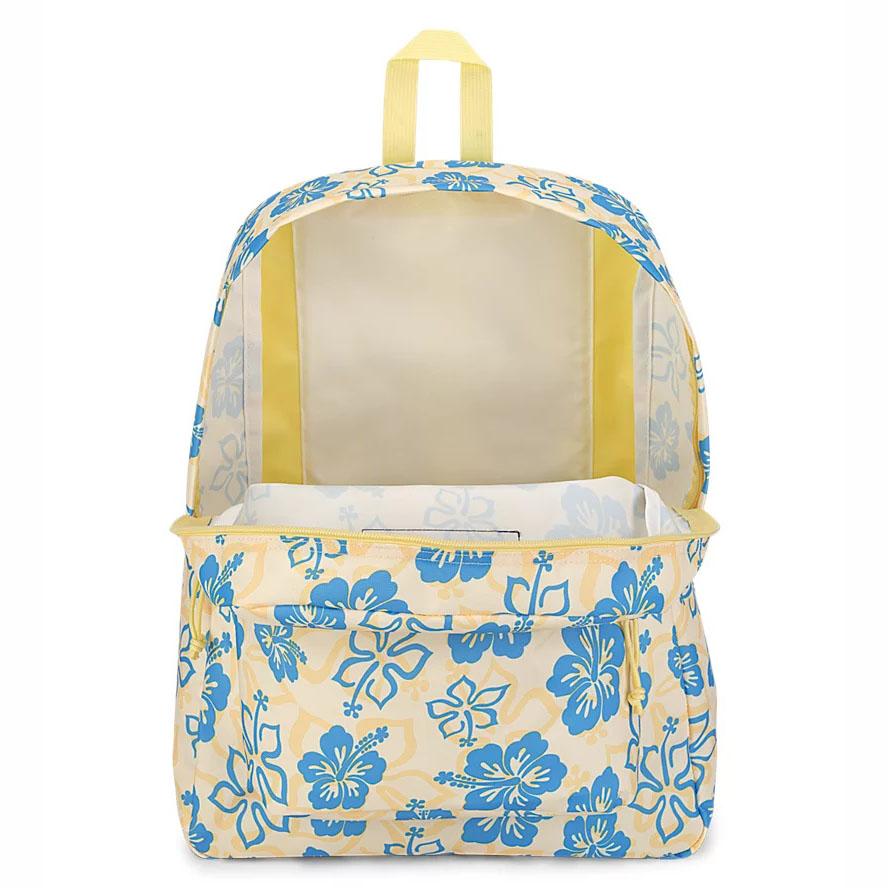 JanSport SuperBreak® School Backpacks Yellow / Blue | Ireland_JS532