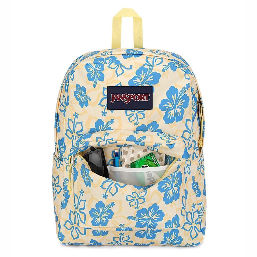 JanSport SuperBreak® School Backpacks Yellow / Blue | Ireland_JS532