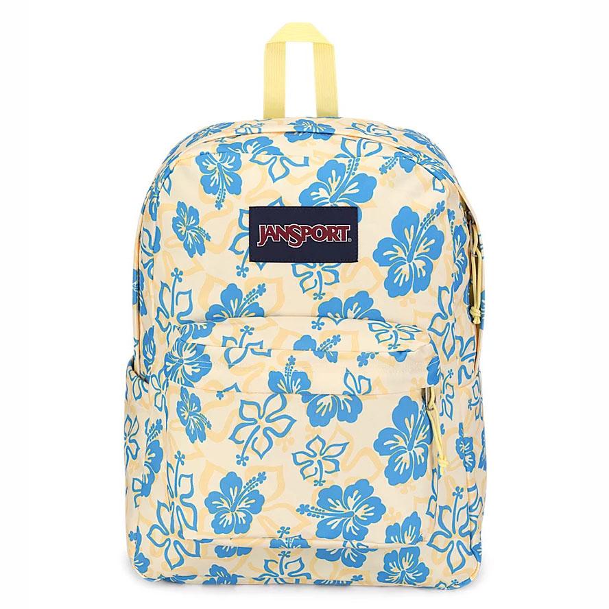 JanSport SuperBreak® School Backpacks Yellow / Blue | Ireland_JS532