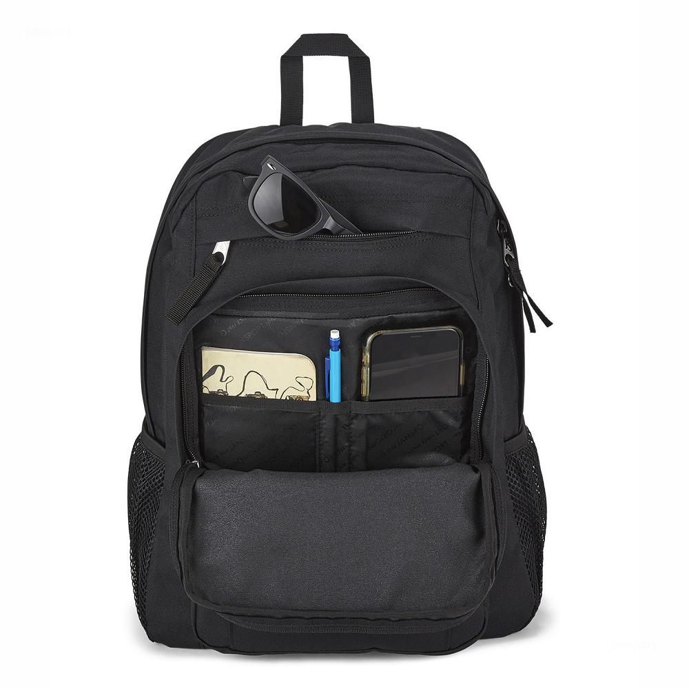 JanSport UNION PACK Laptop Backpacks Black | Ireland_JS477