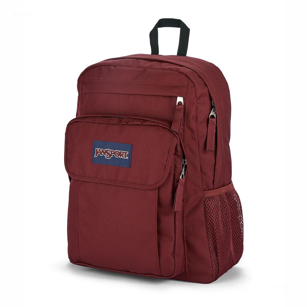 JanSport UNION PACK Laptop Backpacks Burgundy | Ireland_JS298